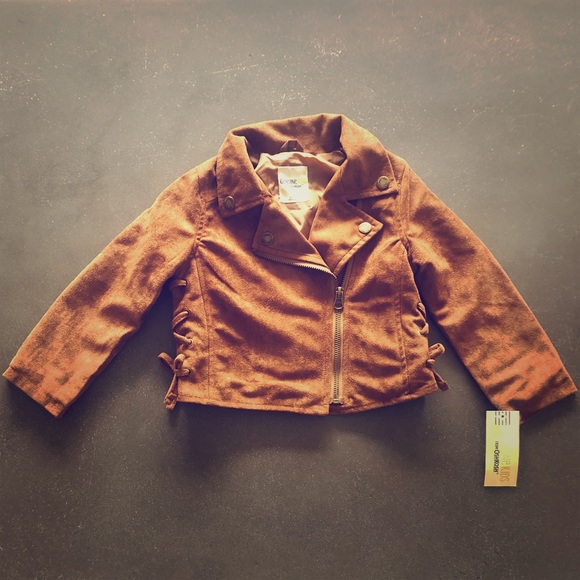 OshKosh B'gosh Other - Genuine Kids from OshKosh brown suede moto jacket